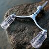 Aluminum Double Handle Fishing Reel Handle Power Handle Replacement Assembly Part Double Rocker Arm Fishing Reel Handle