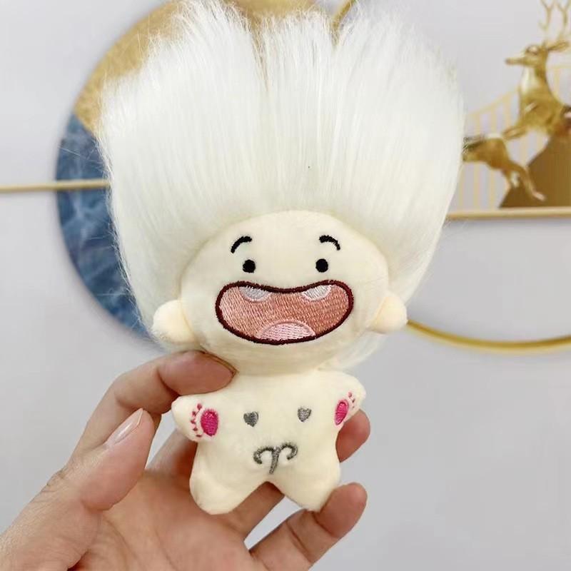 High-quality Plush Doll Zodiac Keychain Cute Astrological Signs Bag Pendant