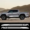 2PCS Racing Sports Style Stripe Car Body Side Sticker Rocket Graphics Decal Pickup Auto Modified Decoration Sticker Accessories