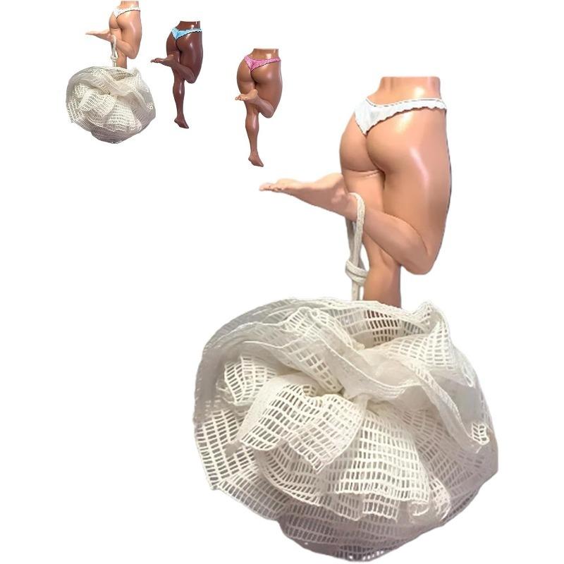 Funny Human Body Wall Hook ,Cheeky Sculpture Towel Key Holder, Handmade Decorative Wall Hook for Bathroom Entryway, Housewarming Gag Gift