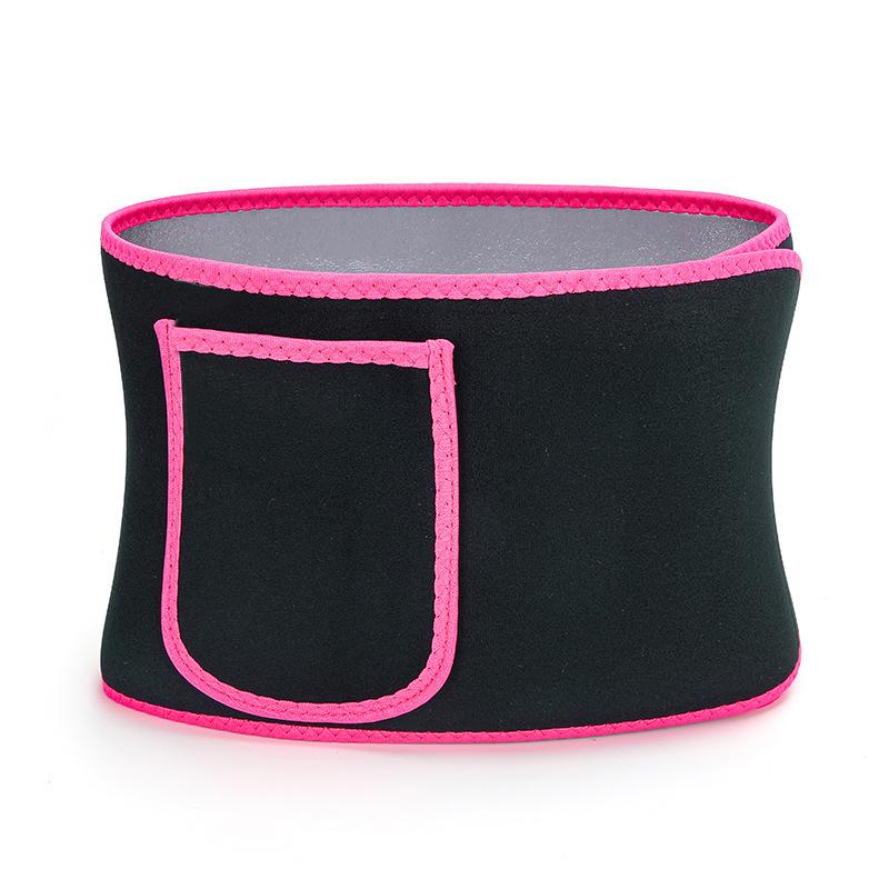 Unisex Waist Trimmer Belt for Workout Sweat Band Abdominal Trainer Weight Loss Body Shaper Tummy Control Slimming