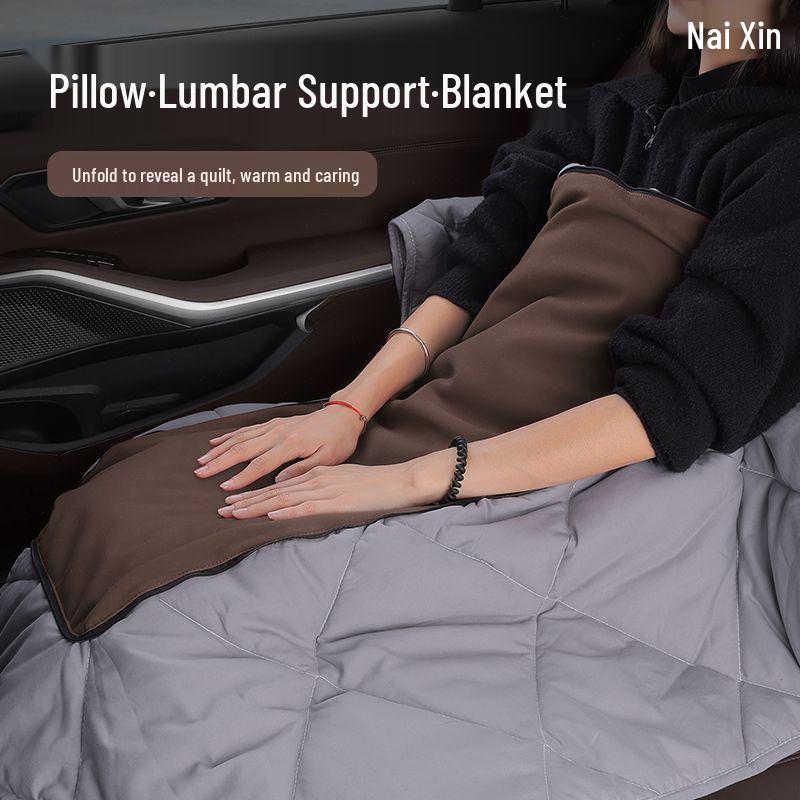 BYD Car Neck and Lumbar Support Pillow: Compatible with Plus, Qin Plus DMI, Han EV, Tang DM, and Dolphin models.