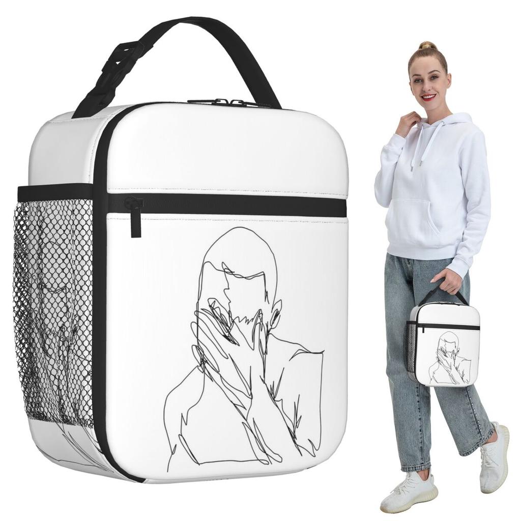 Frank Ocean Blonde Insulated Lunch Bag for Kids School Cooler Thermal Food Box Tote Portable Lunch Boxes Container