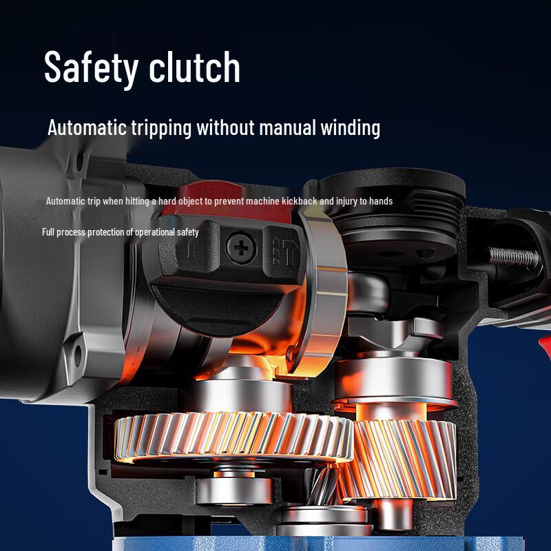 Dongcheng 1200W Heavy-Duty Rotary Hammer Drill CN Plug (adapter Included)