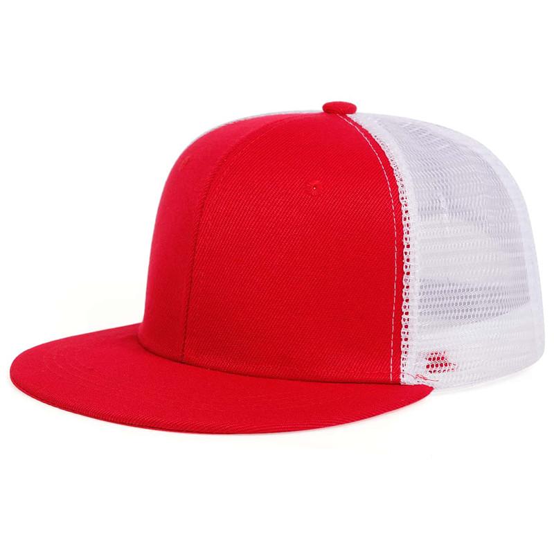 Unisex Simple Hip-Hop Net Hats Spring And Summer Outdoor Adjustable Casual Baseball Caps Sunscreen Hat