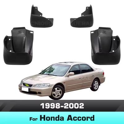 For Honda Accord 1998-2002 Mudflaps Splash Guards Front Rear Mud Flap Mudguards 1999 2000 2001 Set Molded Mud Flaps Accessories