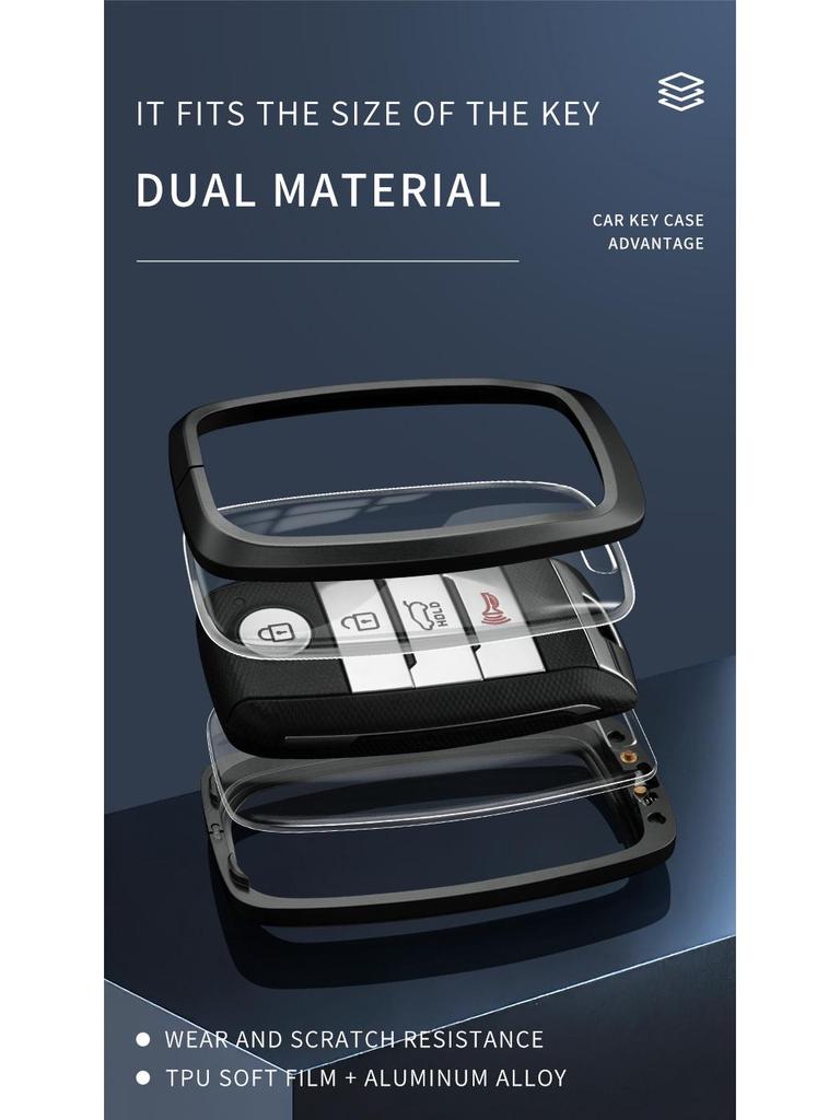 Kia Nyckelfodral: Kompatibel med K3, K4, K5, KX3, KX5, 7, Sportage, Sorento, Pegas.