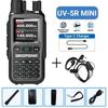 Baofeng 5R Mini Walkie Talkie Dual PTT Bluetooth APP Programming Grey Black Multi Band AM Wireless Copy Frequency Two Way Radios