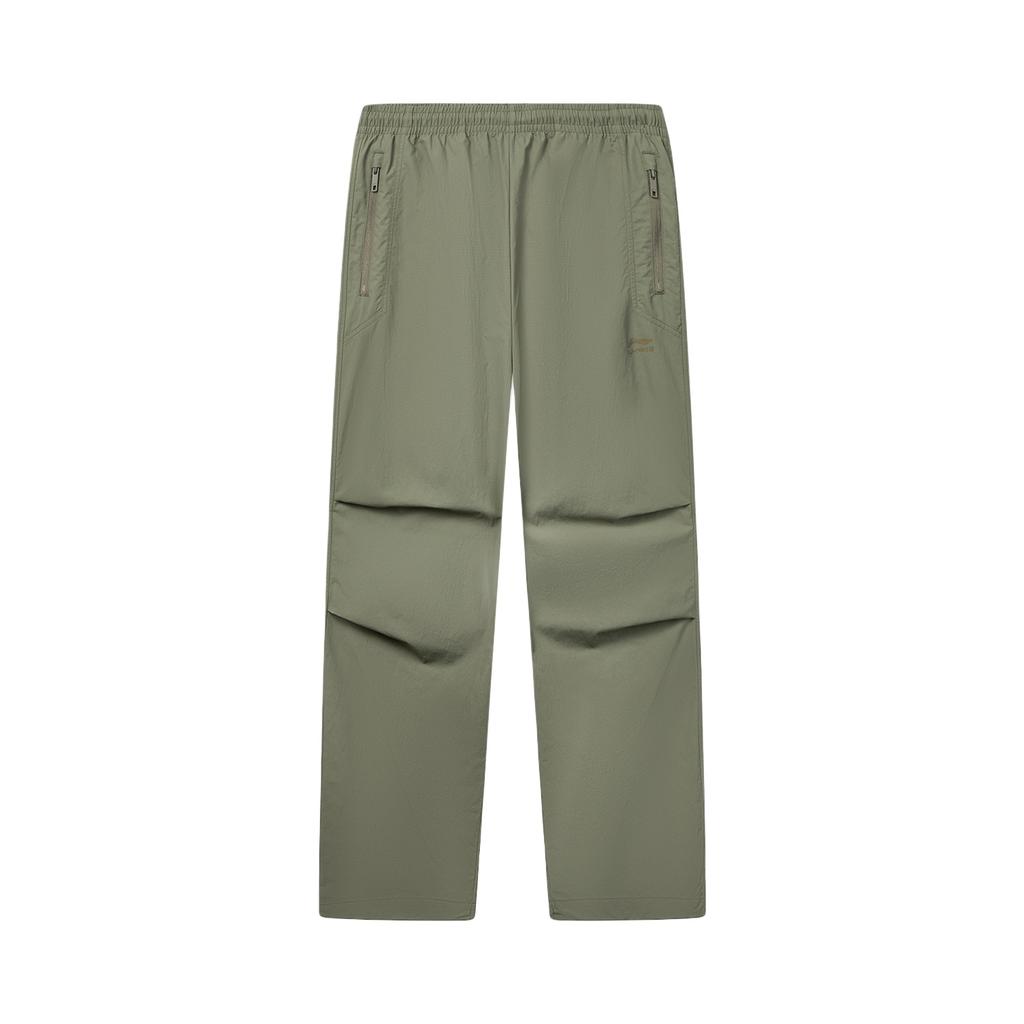 Li Ning Sports Lifestyle Series Loose Logo Sports Casual Pants Men bottoms AYKWC69-2