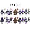 Star Wars Serie 501/212 Klonsoldat Byggklossar Actionfigur Påse Leksak TV6117/6118/6119