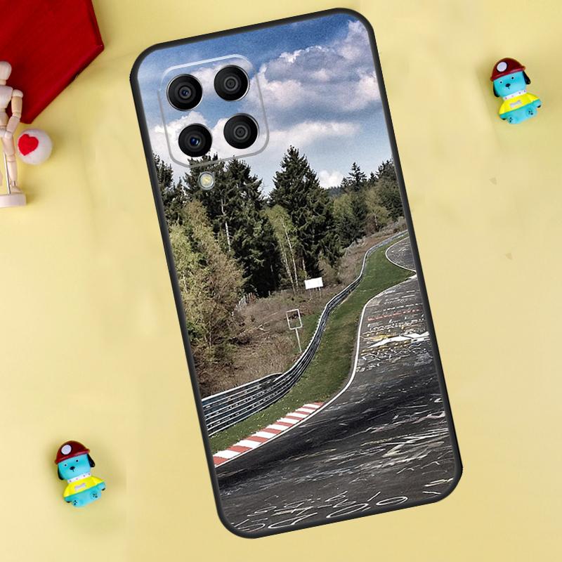 Green Hell Nurburgring Case For Samsung Galaxy M35 M55 M15 M11 M12 M13 M14 M06 M16 M36 M56 M31 M53 M32 M52 M34 M54