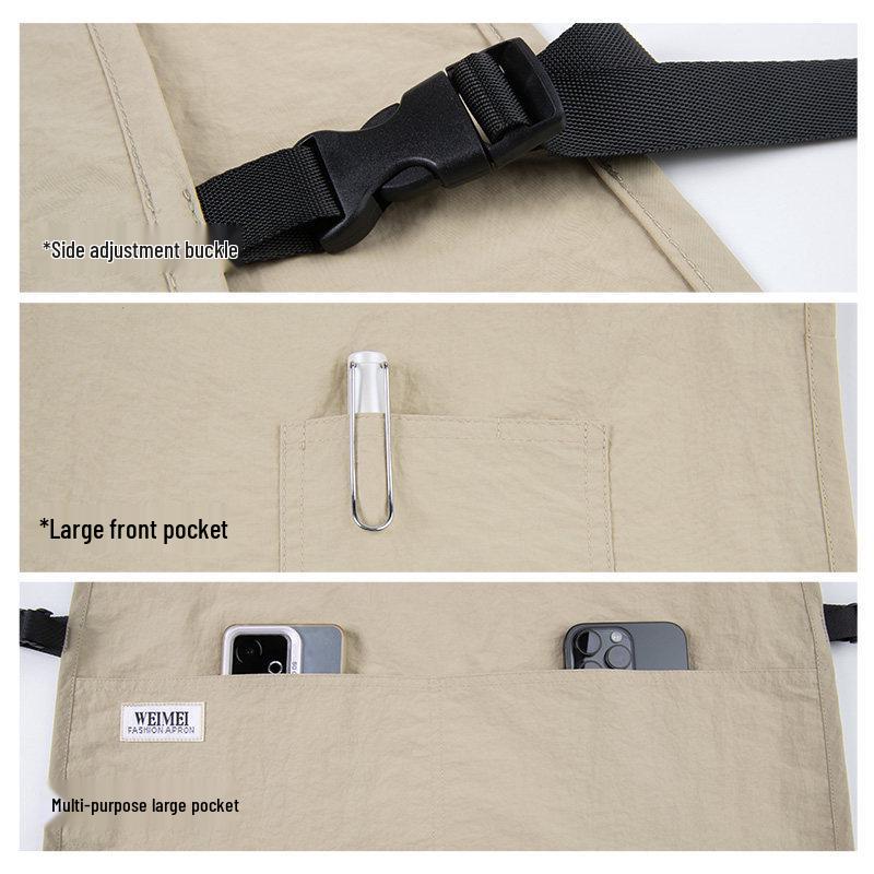 Waterproof Vest-Style Apron for Work, Catering, or Home Use