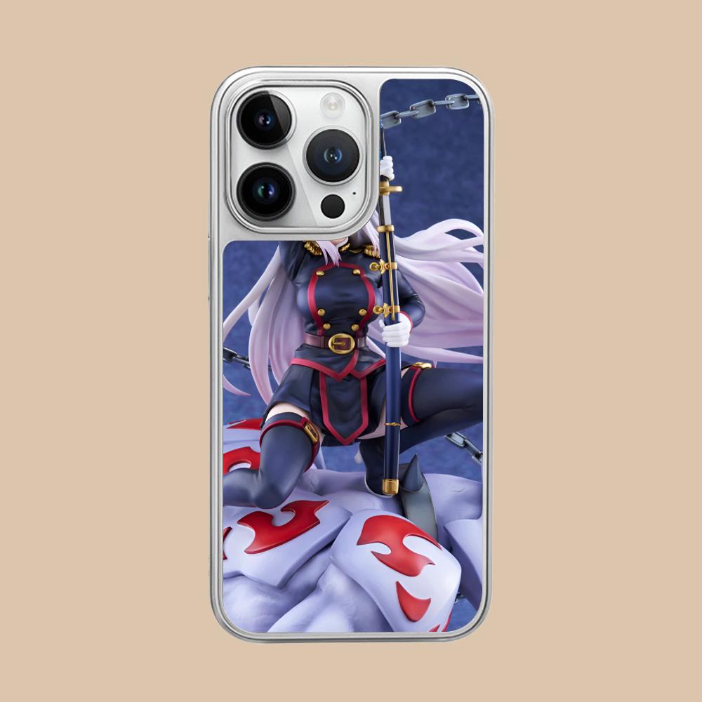 

Mato seihei no slave Uzen Kyouka Phone Case for iPhone 17 16 15 14 13 12 11 Air Pro Max Plus Silver Plating Colorful Cover Cover iPhone 11