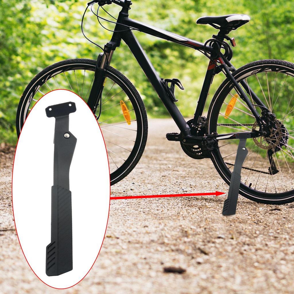 Kickstand Rear Side Kick Stand Resting Mounted Bracket, Portable Non