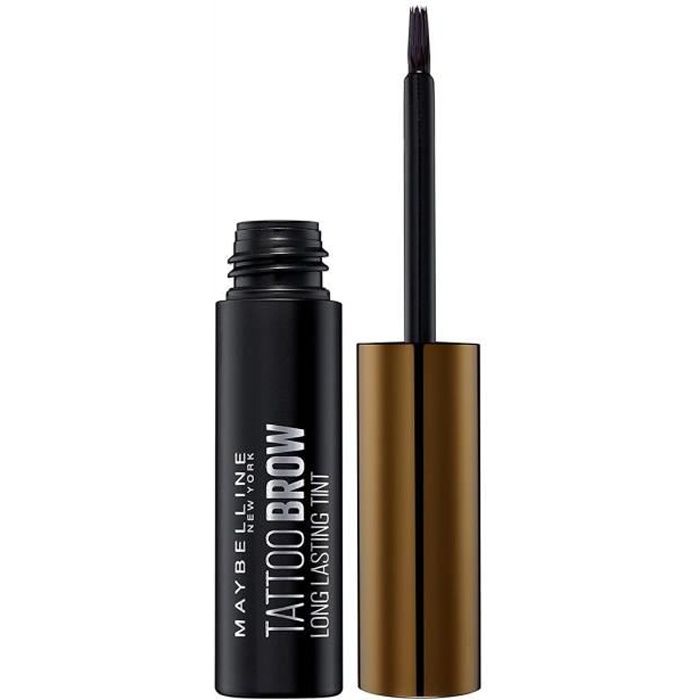 Gel sourcils - Maybelline - Tattoo Brow Peel-Off 01 Châtain clair - Longue tenue 3 jours - Effet naturel - 4,6 g