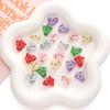 [15X16mm] Hand-painted Christmas Tree Beads Glass Christmas Tree Beads DIY Handmade Christmas Jewellery Accessories 1pc