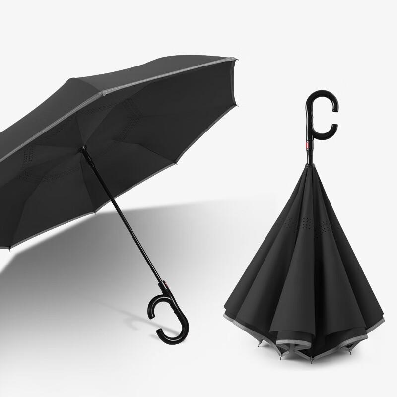 

Miflame C-Handle Automatic Double-Layer Reverse Umbrella