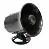 3 Tone Car Horn 12V Loud Sound Horn Fire Siren Horn Speaker Emergency Sound Amplifier Speaker for Most Cars Motorcycles 115DB