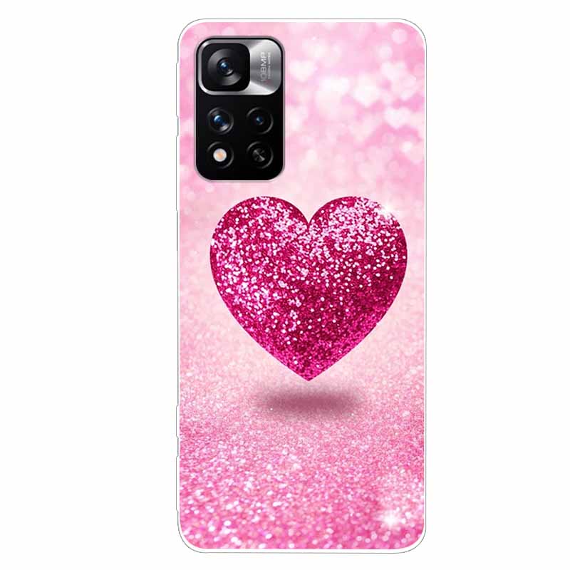 Custodia Per Xiaomi Redmi Note 11 Pro+ 5G Cover Silicone Morbida Cover Posteriore Per Redmi Note 11 Pro Plus 5G Fundas Globale Carino