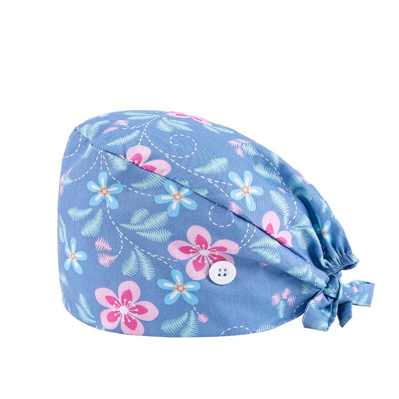 200 Kinds Adjustable Medical America National Pattern Cartoon Pet Hospital Heart Surgical Doctor Cap Surgeon Hat