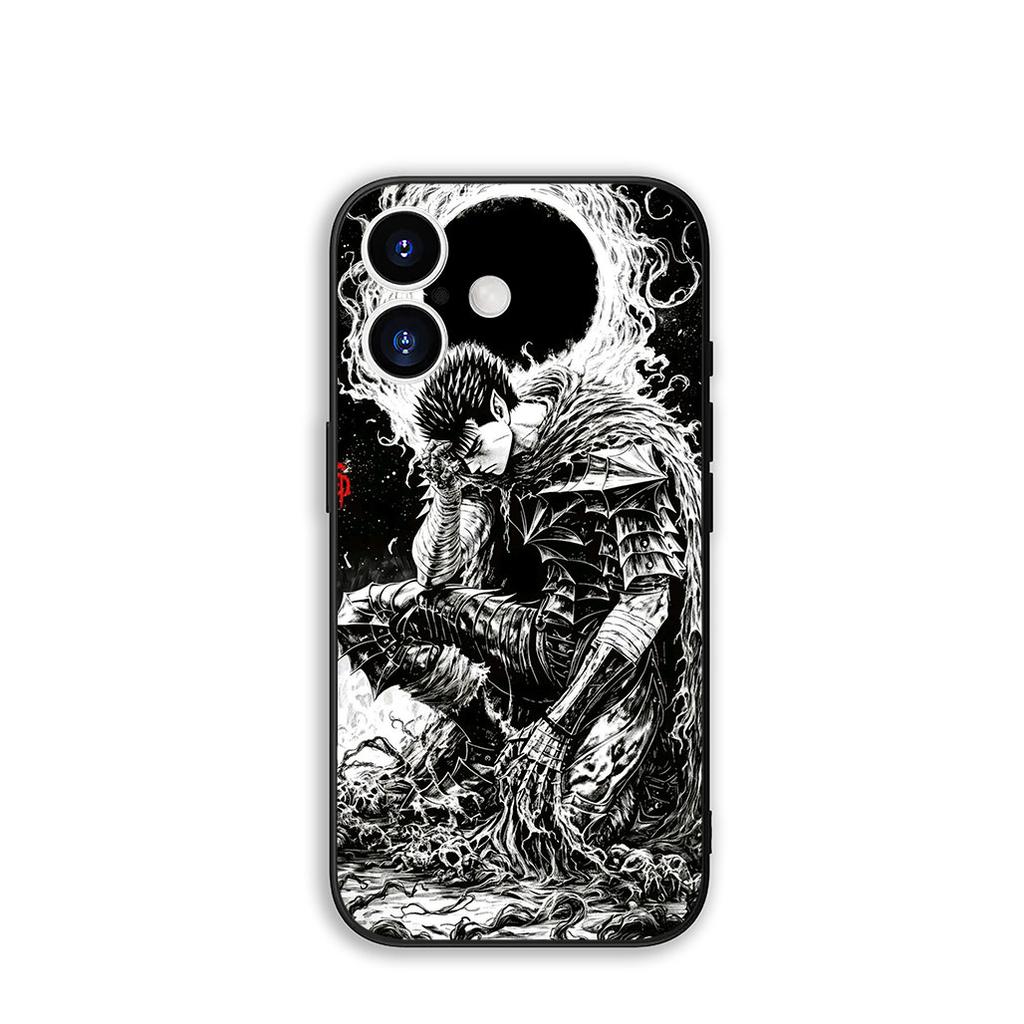 Phone Cover B-Berserks Poster Guts Casing for Apple iPhone 16 15 14 Plus 13 12 Mini 17 Pro Max + ProMax 16E Air 15+ Case