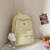 Schoolbag Japanese ins Wind Soft Girl Mini Cute Simple Versatile Shoulder Junior High School Student Lightweight Travel School Bag Backpack
