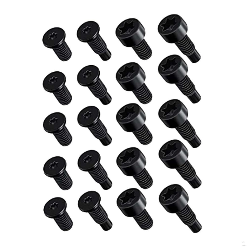 Carbon Steel Doorbell Screw Kit with Multiple Options for Repair