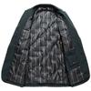 Autumn and Winter Men's Blazer Fashion Down Inner Warm Casual Suit Men's Solid Color Men's Suit