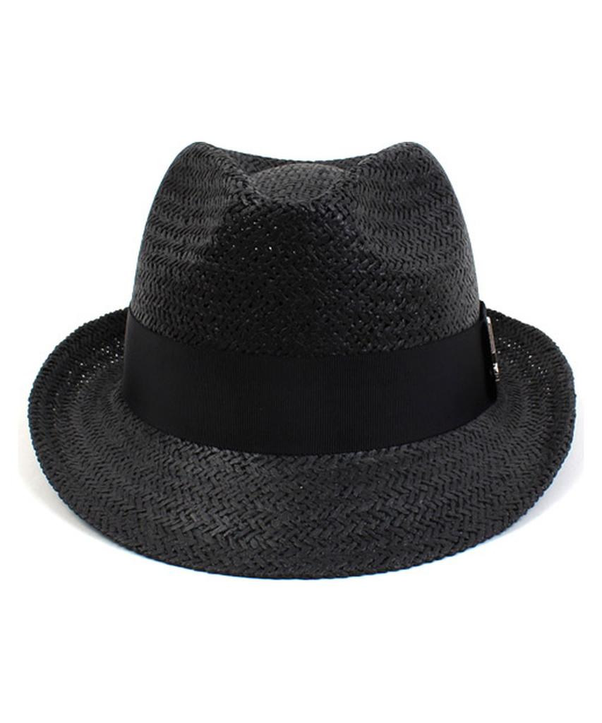 Yunibeosyeolkemiseuteuli Bu Summer Black Short Fedora