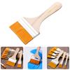 10Pcs Trim Paint Brushes with Soft Bristles Wood Handle Include 1 Pair Gloves for Touch Up Wall Cabinets and Edges Paint
