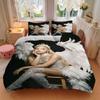 3Pcs Angel Wings Fashion Show Bedding Sets For All Sizes New 3D Printed Bed Cover Comforter Duvet Cover Pillowcase Bedroom Decoration