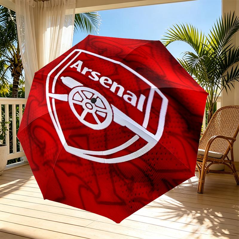 football team.C Print Automatic Open Close Umbrella, Portable Foldable Umbrella, for Outdoor Commute Camping Trip, Ideal Birthday Gift
