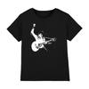 Elvis Presley Childrens/Kids Guitarman Black and White T-Shirt