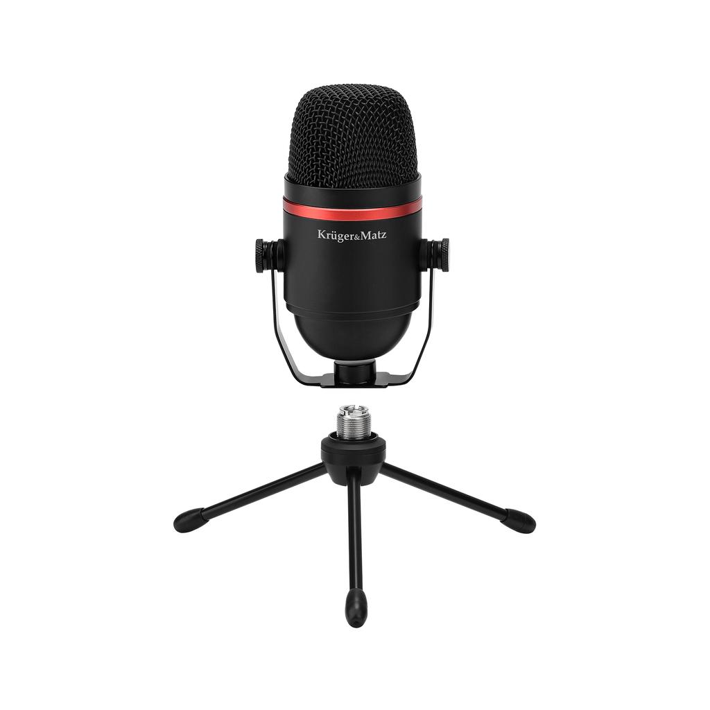 Kruger&Matz Warrior GV-200 USB Gaming Vlogger Microphone for Streaming