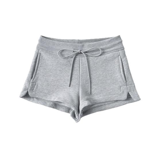 Women Athletic Shorts Summer Sexy Booty Workout Yoga Shorts High Waist Mini Shorts with Drawstring And Pockets for Gym Running Cycling