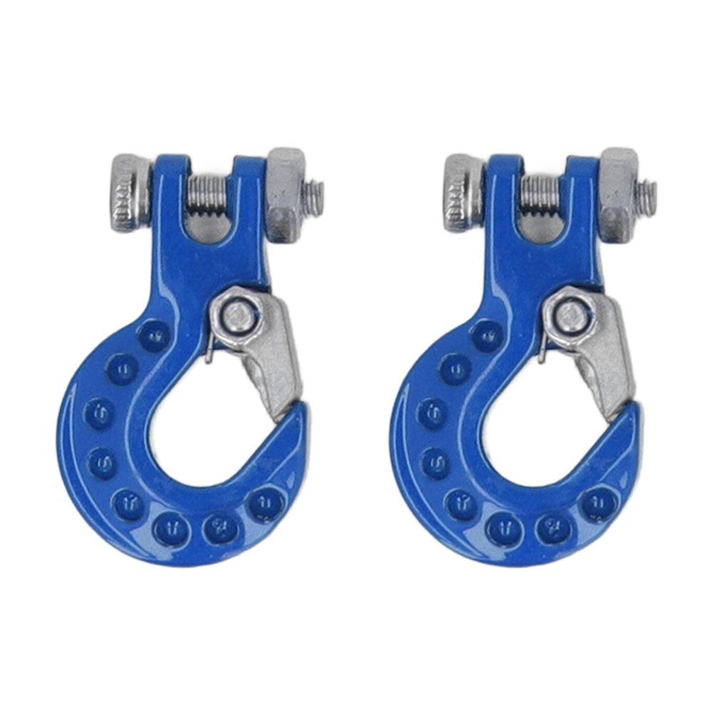 Upgrade Parts RC Car Tow Hook Trailer Chain Set for SCX10/D90/D110/TF2/TRX4 1/10 RC Crawler Truck
