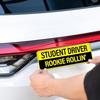 Aimant pour Conducteur Étudiant Aimant Nouveau Conducteur Pour Voiture Autocollant de Pare-chocs Haute Visibilité pour Conducteur Débutant Avertissement de Sécurité pour la Conduite des Adolescents