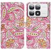 For Xiaomi 14T Pro Case Pattern Leather Wallet Phone Cover with Card Holder