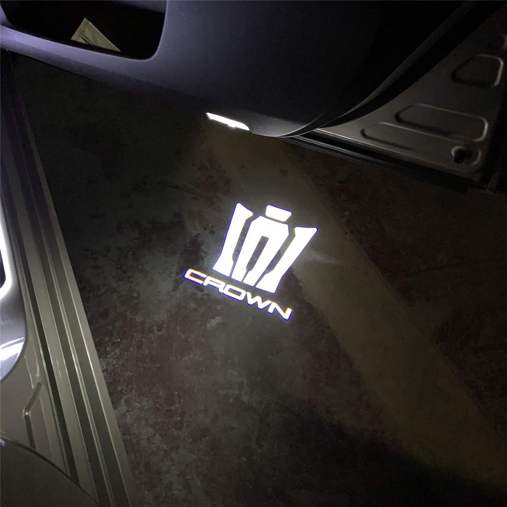 Courtesy Light, Door Welcome Light, Courtesy Lamp, LED Logo Projection, 4 Piece Set, Car