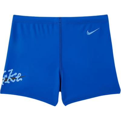 Kids Swimwear Comfortable Simple Letters Kids Swimwear Game-Royal University-Blue FZ6307-480