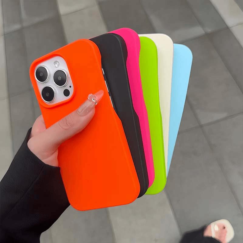 Pachet jumătate Skin-scrub IPhone 16pro Carcasă Moale Apple 15 Fără Margini 13 Culoare Solidă 12