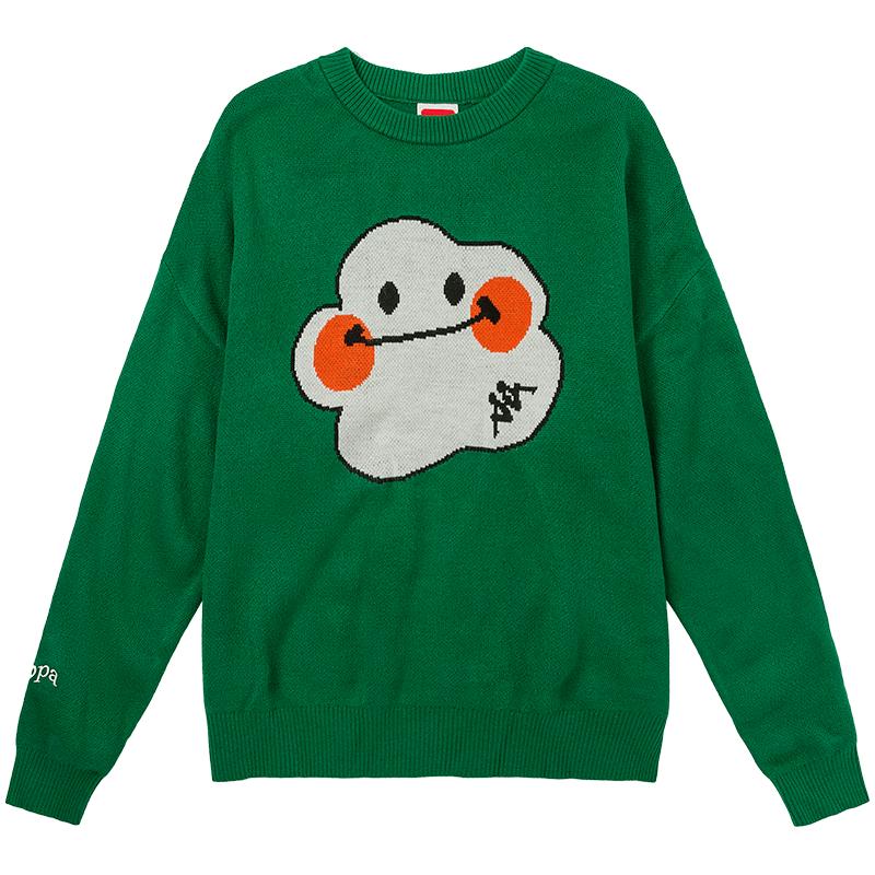 Kappa Unisex Smiley Face Pullover Sweater M 5690₽