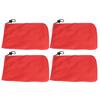 4 Stück Auto Rückspiegel Schutzhülle 190T Polyester Taft Armatur Frostschutz Abdeckung Rot