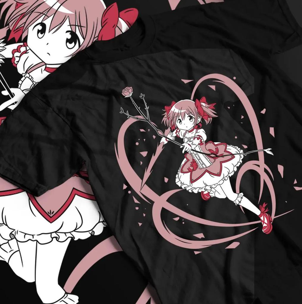 Kaname Madoka Magica Anime TShirt Unisex 4