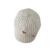 Personalized Striped Puppy Toddler Baseball Cap - Windproof Sun Protection for Spring & Fall