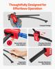 Dirt Bike Tire Changing Tool Kit, Fits for Motocross Enduro 406-533 Mm Wheels, Includes 15-25 Mm Axle Adapters, Dirt Bike Tire Changing Tools Compact