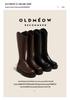 2025 Chunky Sole Women's Round Toe Martin Boots - Slimming Korean Style, Back Zip, Autumn/Winter.