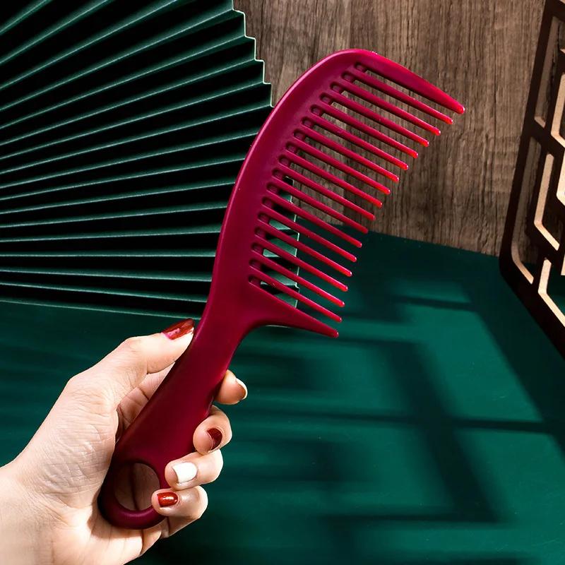 Hairdress Comb Heat Resistant Woman Wet Hook Curly Hair Brushes Pro Salon Dyeing Styling Tools Coarse Wide Spikes Tooth