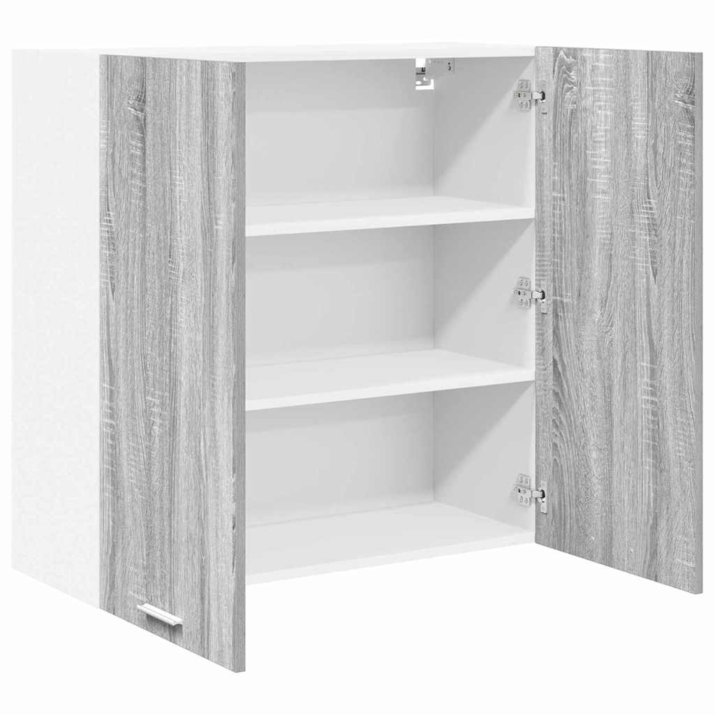 Hanging Cabinet Grey Sonoma 80 X 31 X 80 Cm Particleboard