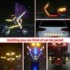 3M/1M Car Reflective Tape Auto Safety Warning Sticker Reflector Protective Tape Strip Film for Trucks Auto Motorcycle StickersPinstriping Tape 3